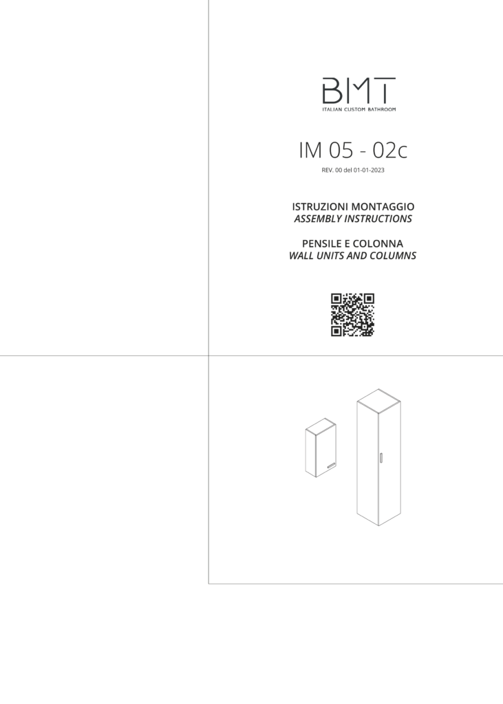 PENSILE E COLONNA WALL UNITS AND COLUMNS