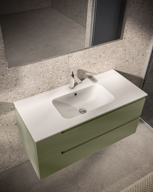 Simplicity, innovation and elegance in one shot. Saturn is available in all BMT lacquered colours and is here accompanied by the new Day console in matt white Gelcrill Basic.
